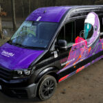 Why our van wrap looks to space