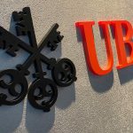 UBS Logo in VIP Lounge